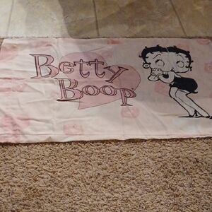 Betty Boop Pink and Black Pillowcase